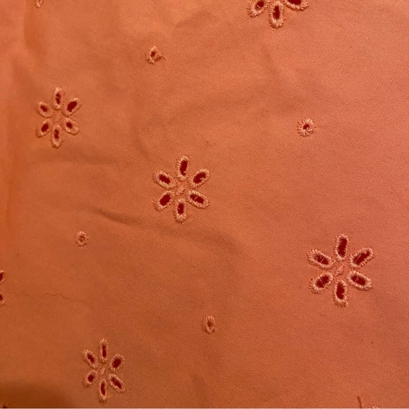 Vintage cotton flared skirt with liner - Picture 3 of 8